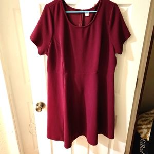2x Old Navy Red/Burgandy Dress